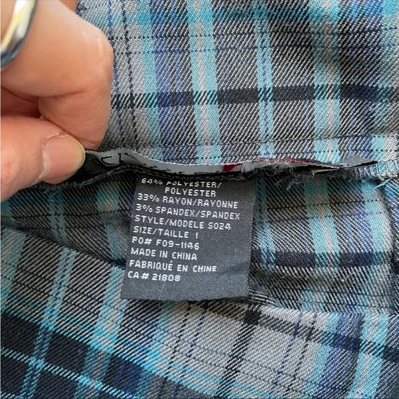 Vintage Plaid Pleated Tennis Skirt - Picture 6 of 6